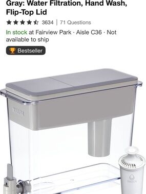 Brita ultra max dispenser 27 cup